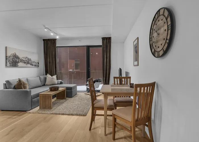 Vervet - 1 Bedroom With Sofabed Leilighet Tromsø
